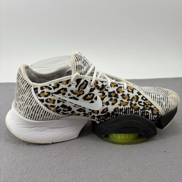 Nike Air Zoom Superrep 2 Woman 9 White Black Leopard CU5925-177 Sneakers Running - Picture 11 of 16
